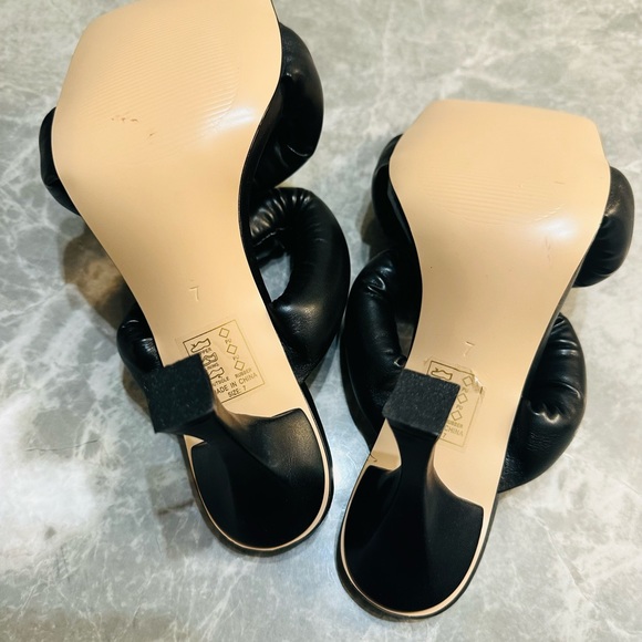 AZALEA WANG Runway Women’s High Heel Sandals Black SZ 7 - Picture 5 of 5